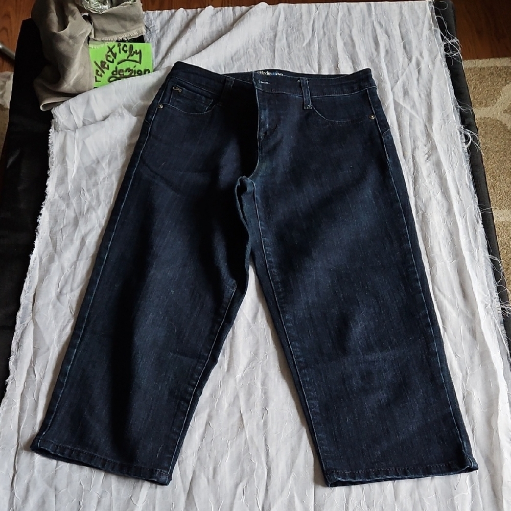 Style & Co. Capri Relaxed Jeans